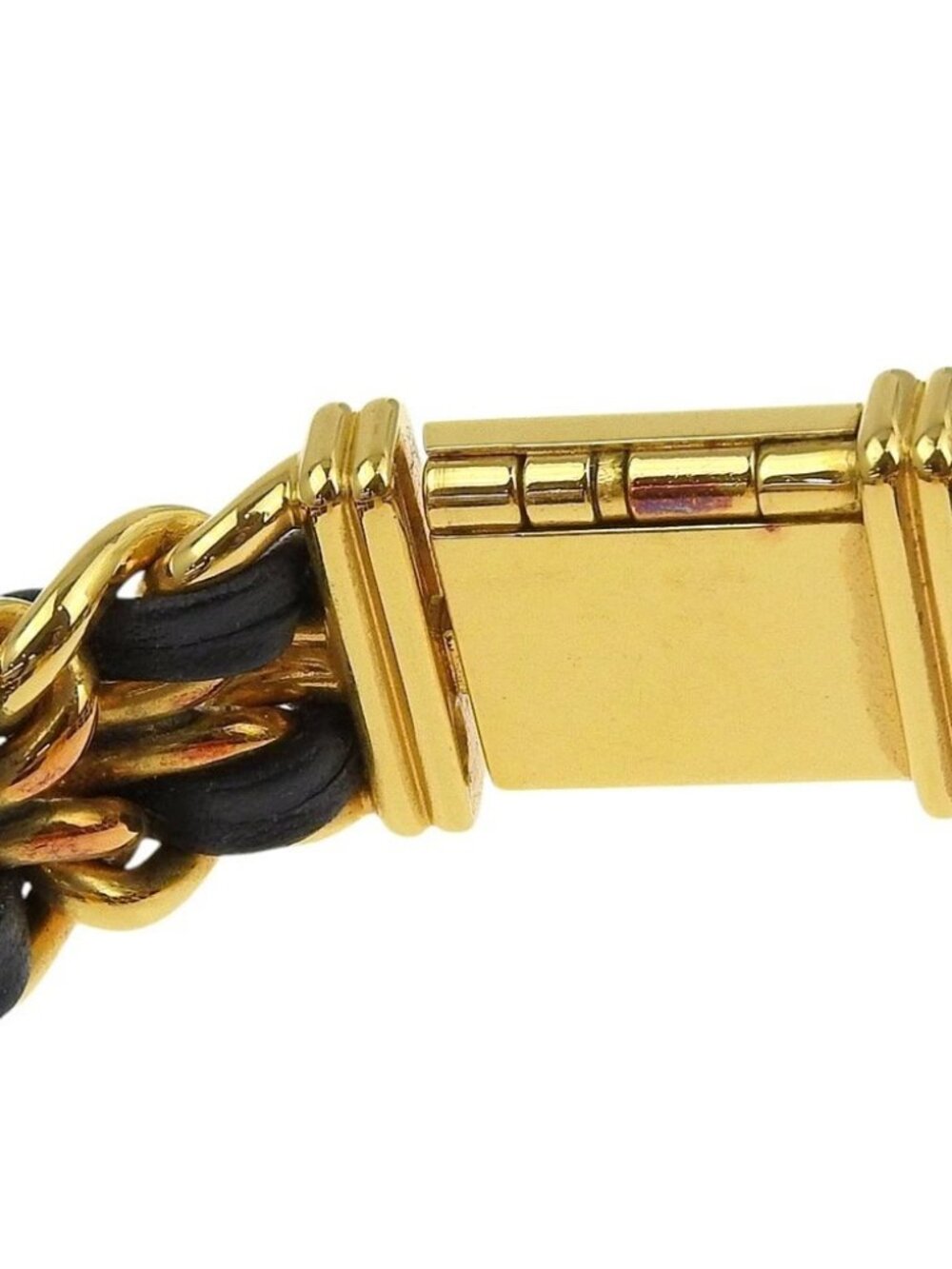 CHANEL Premiere S Watches H0001 blackDial Plated Gold/leather Quartz Analo... - Picture 8 of 15